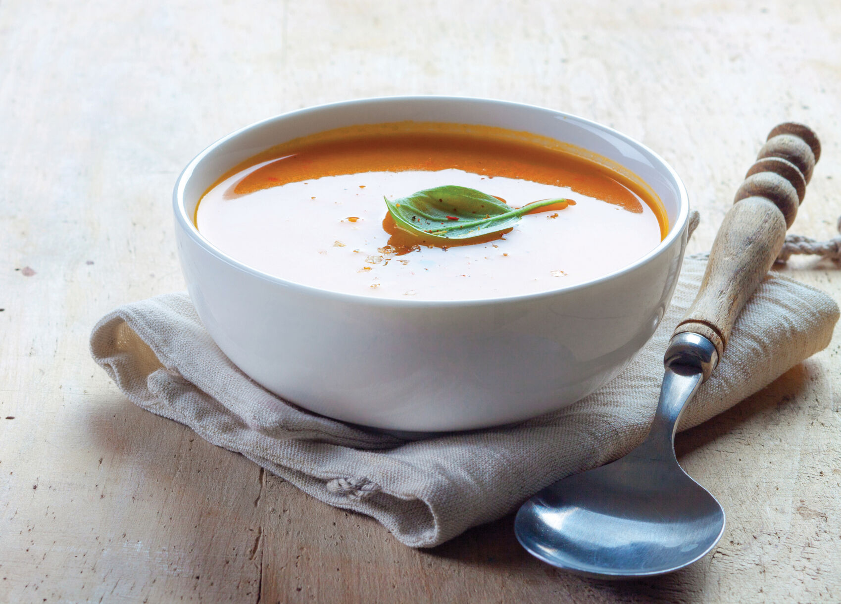 Sweet & spicy butternut squash soup